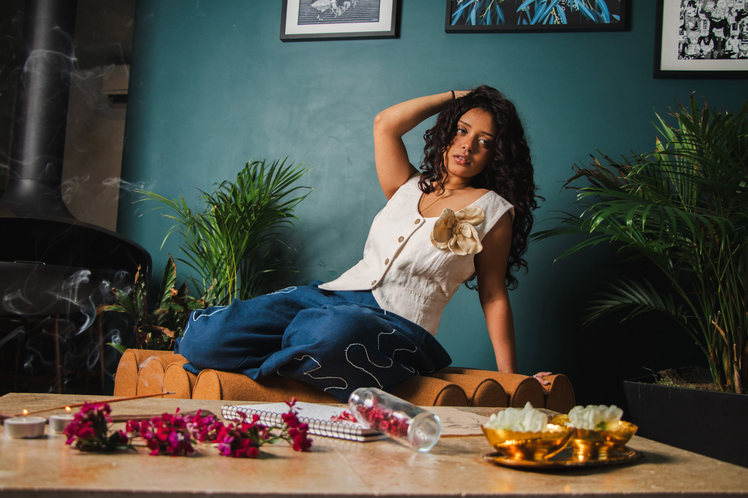 Lulu Zagame x Pearl Moon Flower | Love Letters