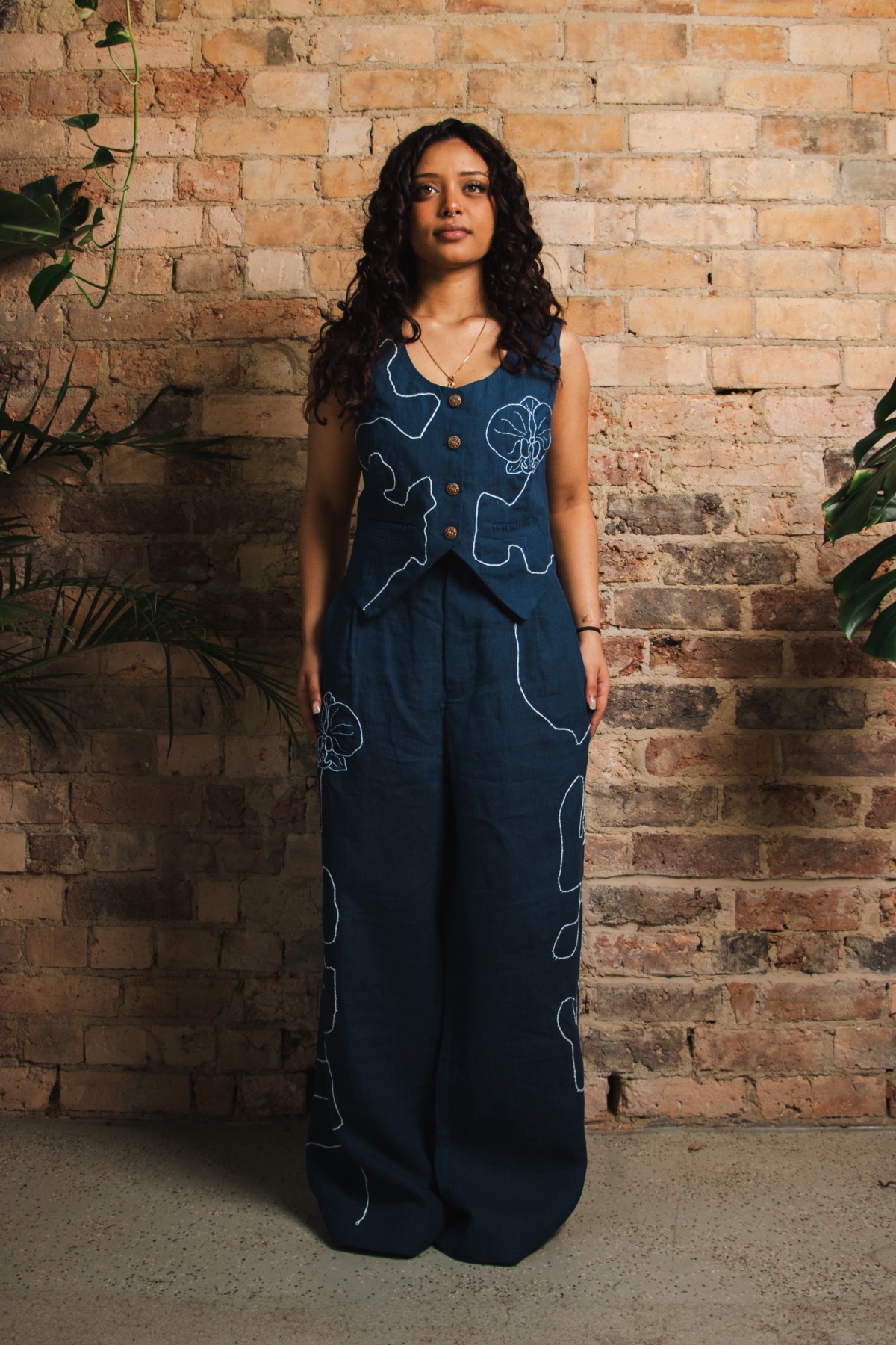 Vanda Pleated Trouser